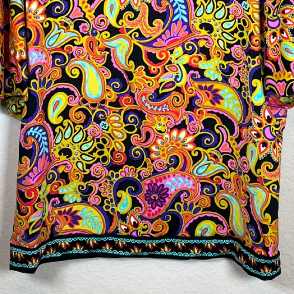 Trina Turk Paisley Swim Cover Up - Picture 8 of 10